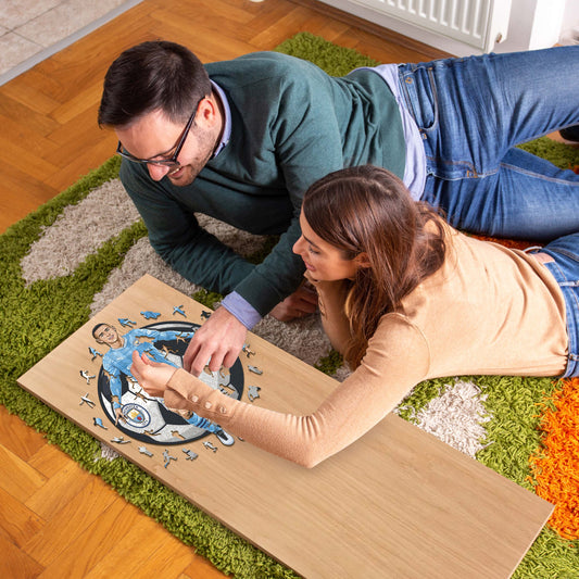 Phil Foden - Puzzle en Bois