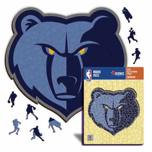 Memphis Grizzlies™ - Puzzle en Bois