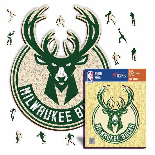 Milwaukee Bucks™ - Puzzle en Bois