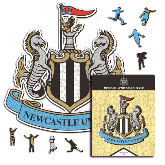 Logo Newcastle United FC® - Puzzle en Bois