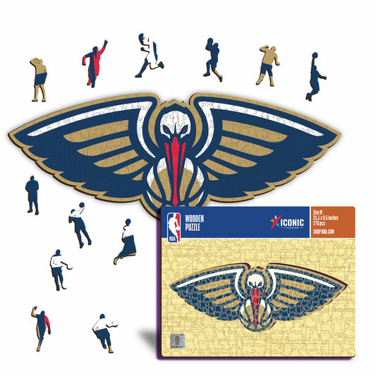 New Orleans Pelicans™ - Puzzle en Bois