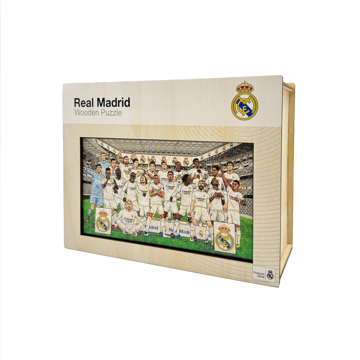 Équipe du Real Madrid CF® (2024/25) - Puzzle en Bois