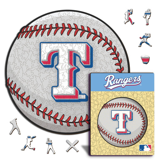 Texas Rangers™ - Puzzle en Bois