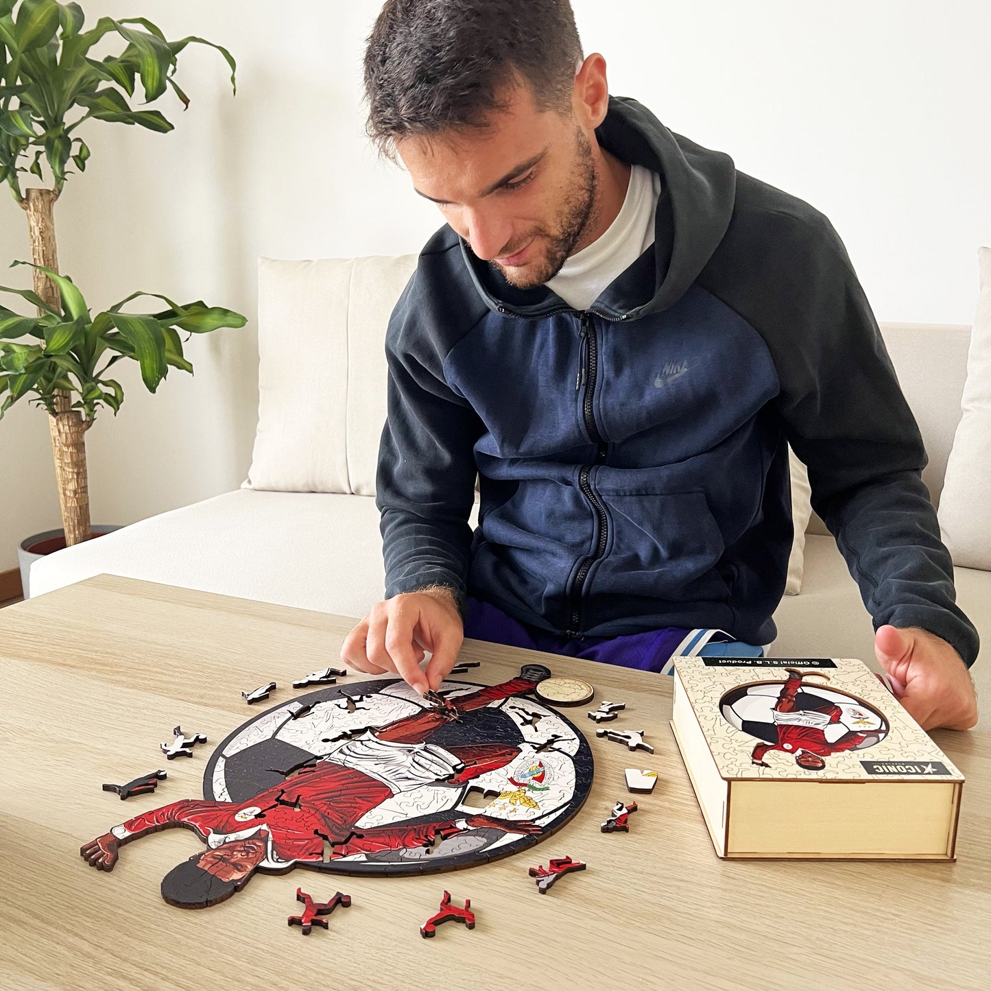 Eusébio - Puzzle en Bois