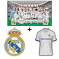3 PACK Real Madrid CF® Logo + Équipe + Maillot