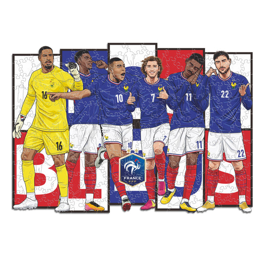 Joueurs Équipe de France® - Puzzle en Bois