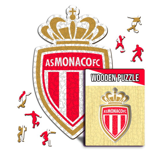 Logo AS Monaco® - Puzzle en Bois