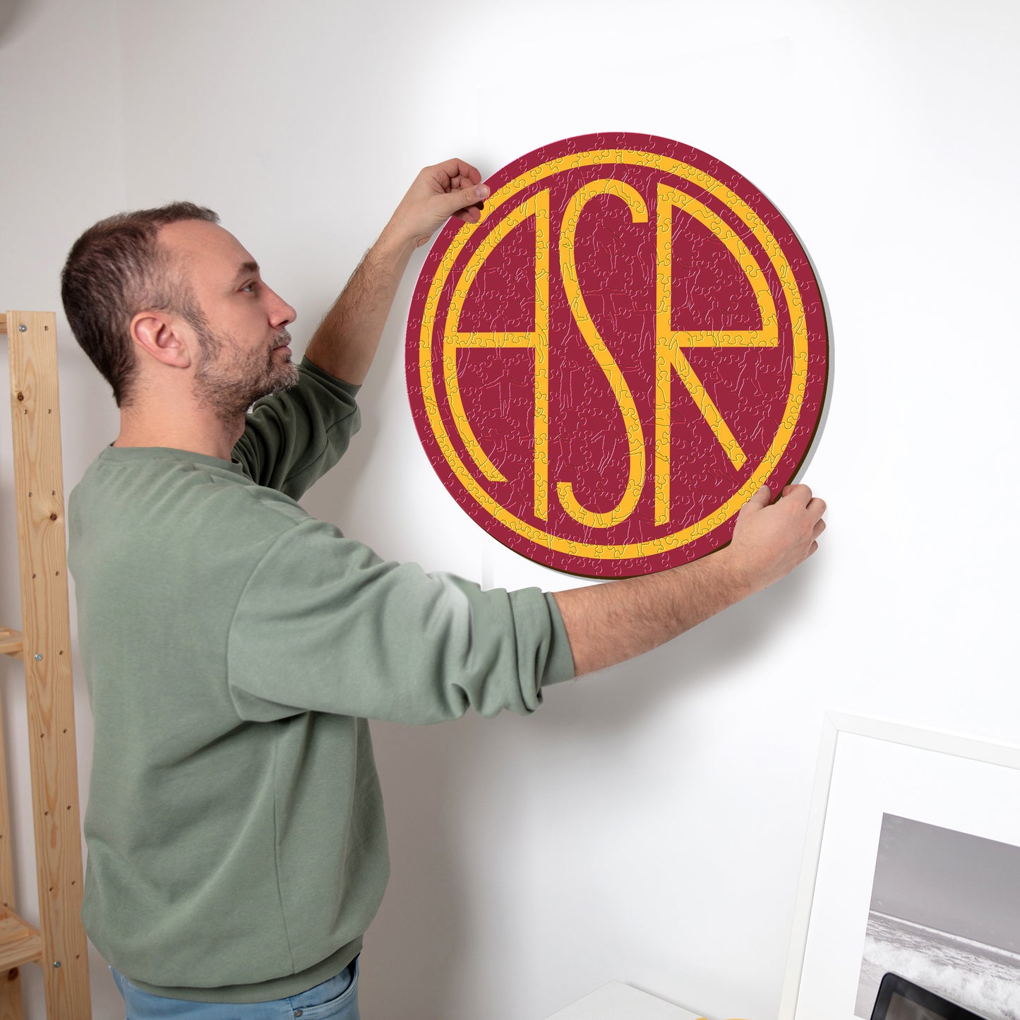 Heritage Logo AS Roma® - Puzzle en Bois