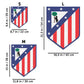 Logo Atlético de Madrid® - Puzzle en Bois