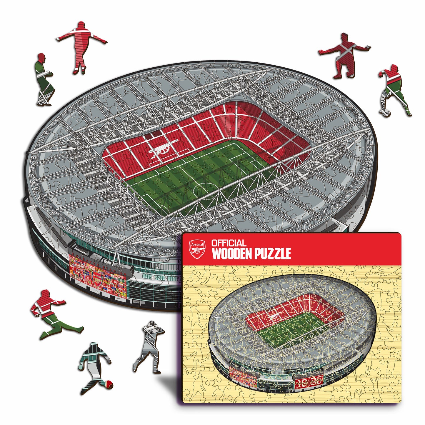Emirates Stadium Arsenal FC® - Puzzle en Bois
