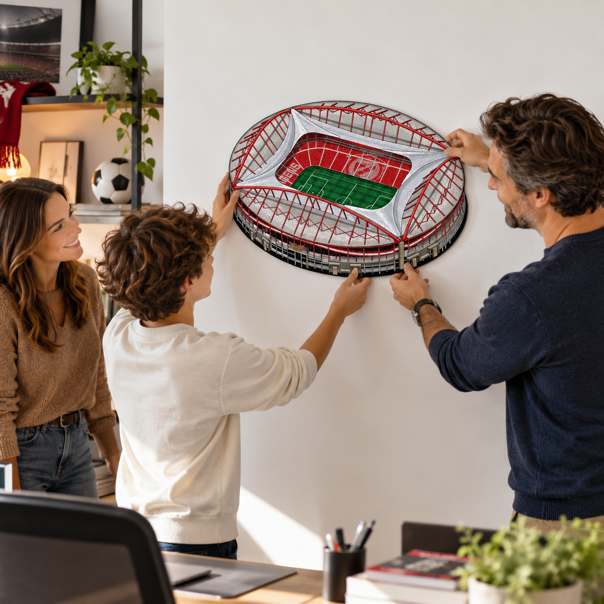Estádio do SL Benfica® Puzzle en Bois