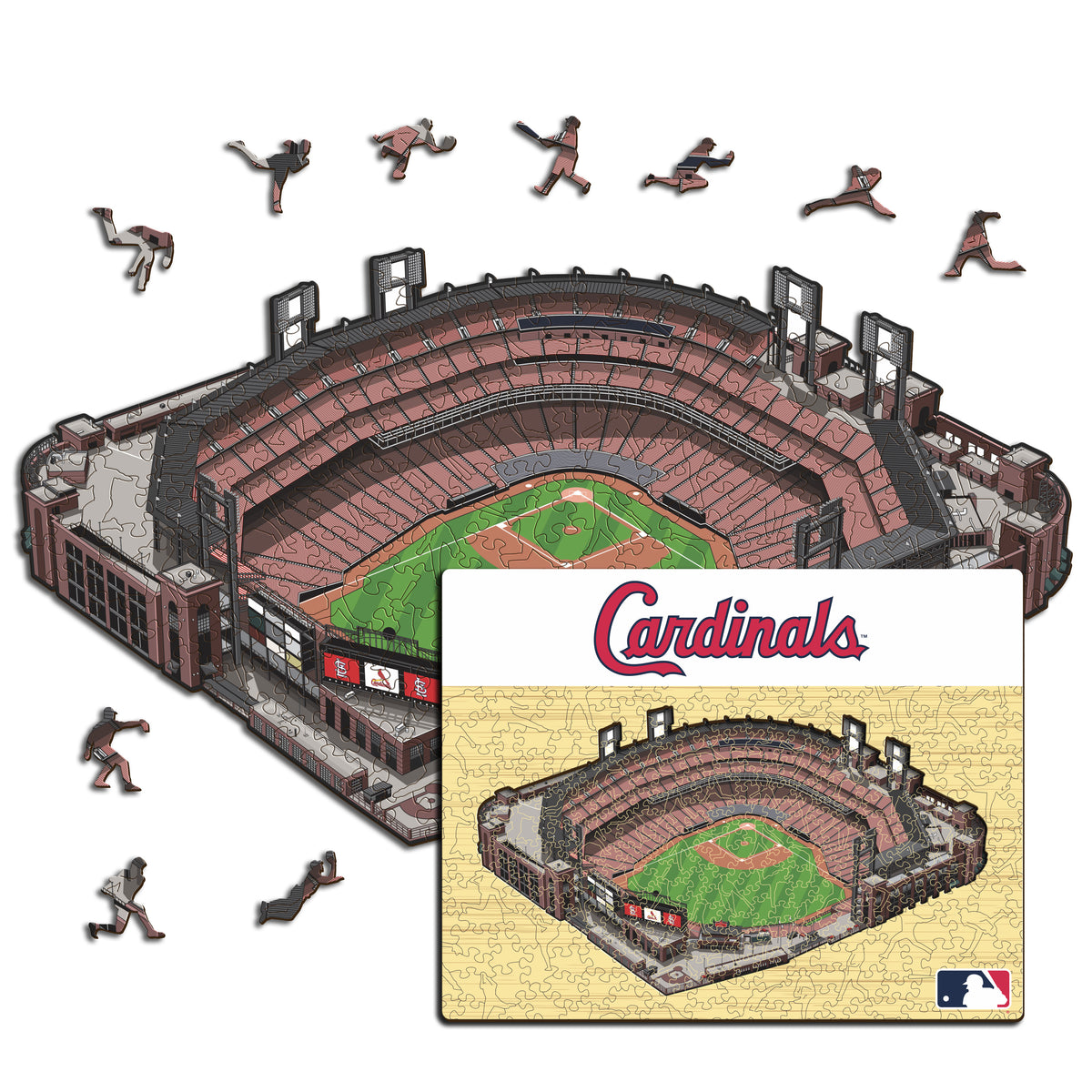 Busch Stadium St. Louis Cardinals™ Puzzle en Bois