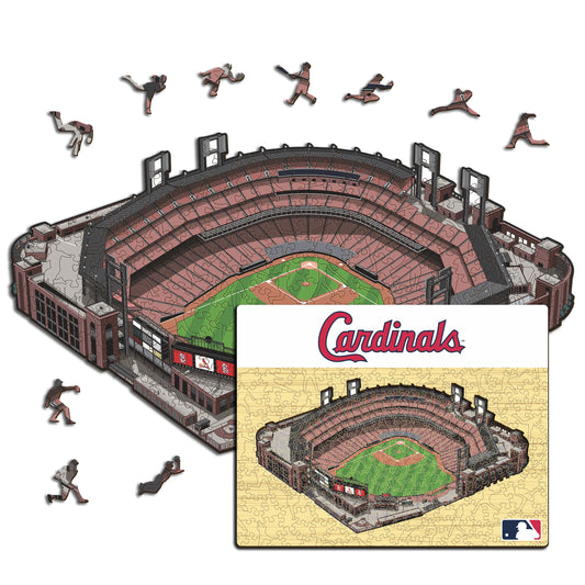 Busch Stadium St. Louis Cardinals™ Puzzle en Bois