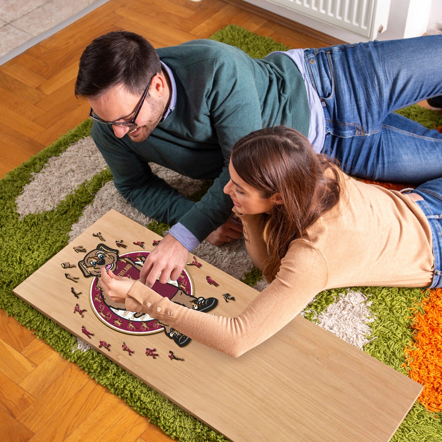 Mascotte Cleveland Cavaliers™ - Puzzle en Bois