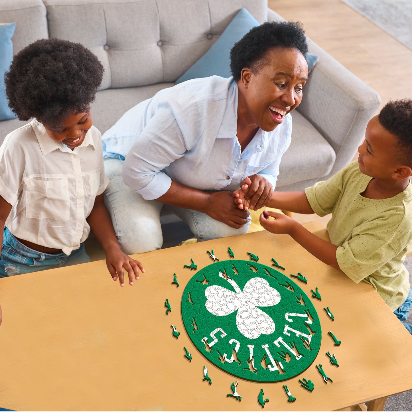 Boston Celtics™ - Puzzle en Bois