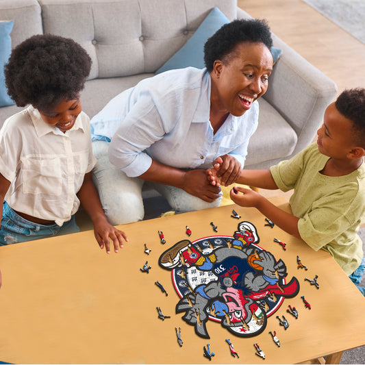 Mascotte Los Angeles Clippers™ - Puzzle en Bois