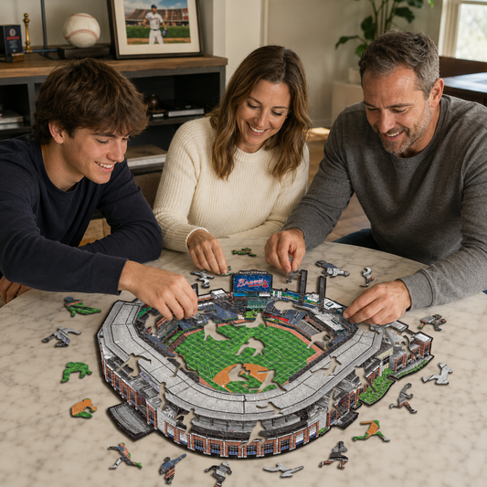 Truist Park Atlanta Braves™ Puzzle en Bois