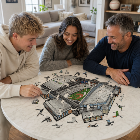 Globe Life Field Texas Rangers™ Puzzle en Bois