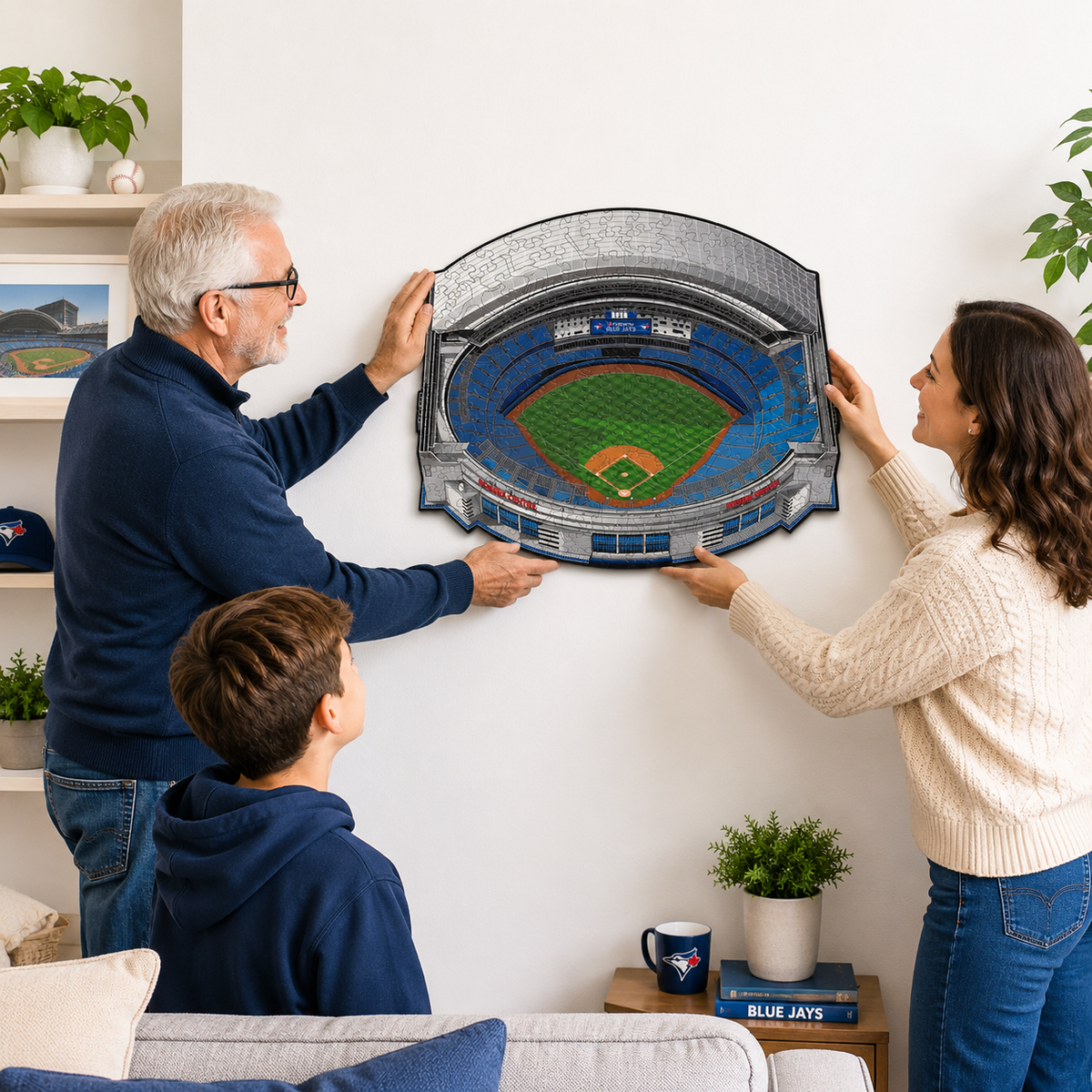 Rogers Centre Toronto Blue Jays™ Puzzle en Bois
