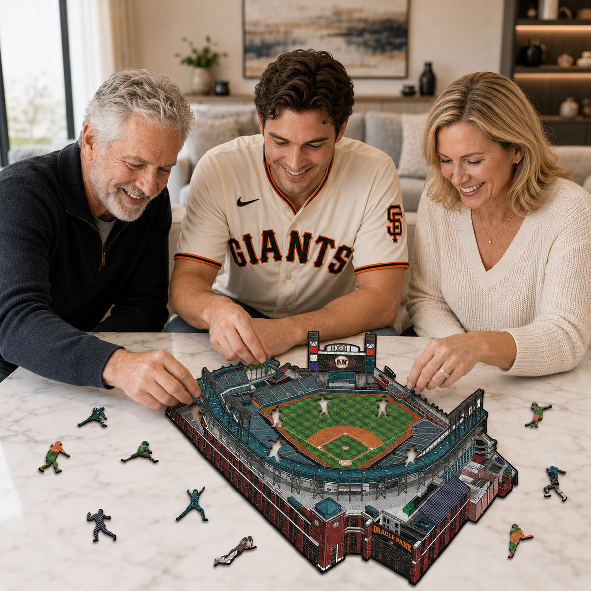 Oracle Park San Francisco Giants™ Puzzle en Bois