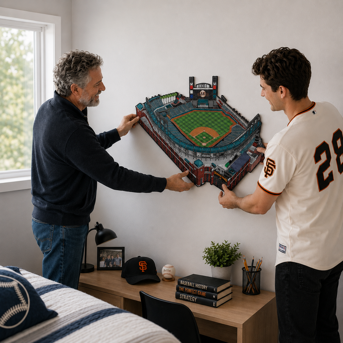 Oracle Park San Francisco Giants™ Puzzle en Bois