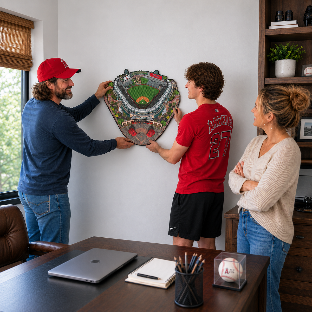 Angel Stadium Los Angeles Angels™ Puzzle en Bois