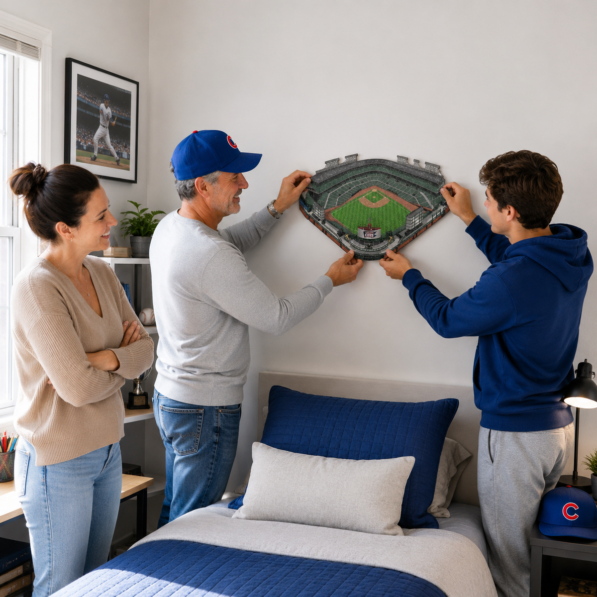 Wrigley Field Chicago Cubs™ Puzzle en Bois