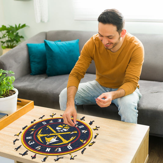 Denver Nuggets™ - Puzzle en Bois