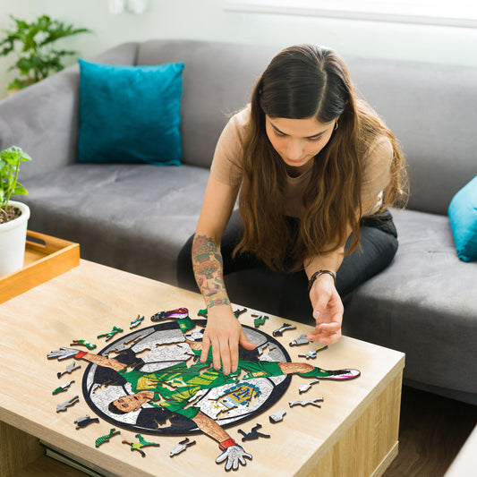 Dibu Martinez - Puzzle en Bois