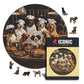 Chiens Chef - Puzzle en Bois