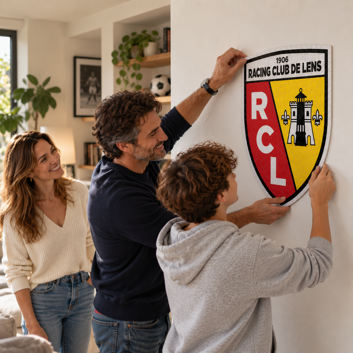 Logo RC Lens® Puzzle en Bois