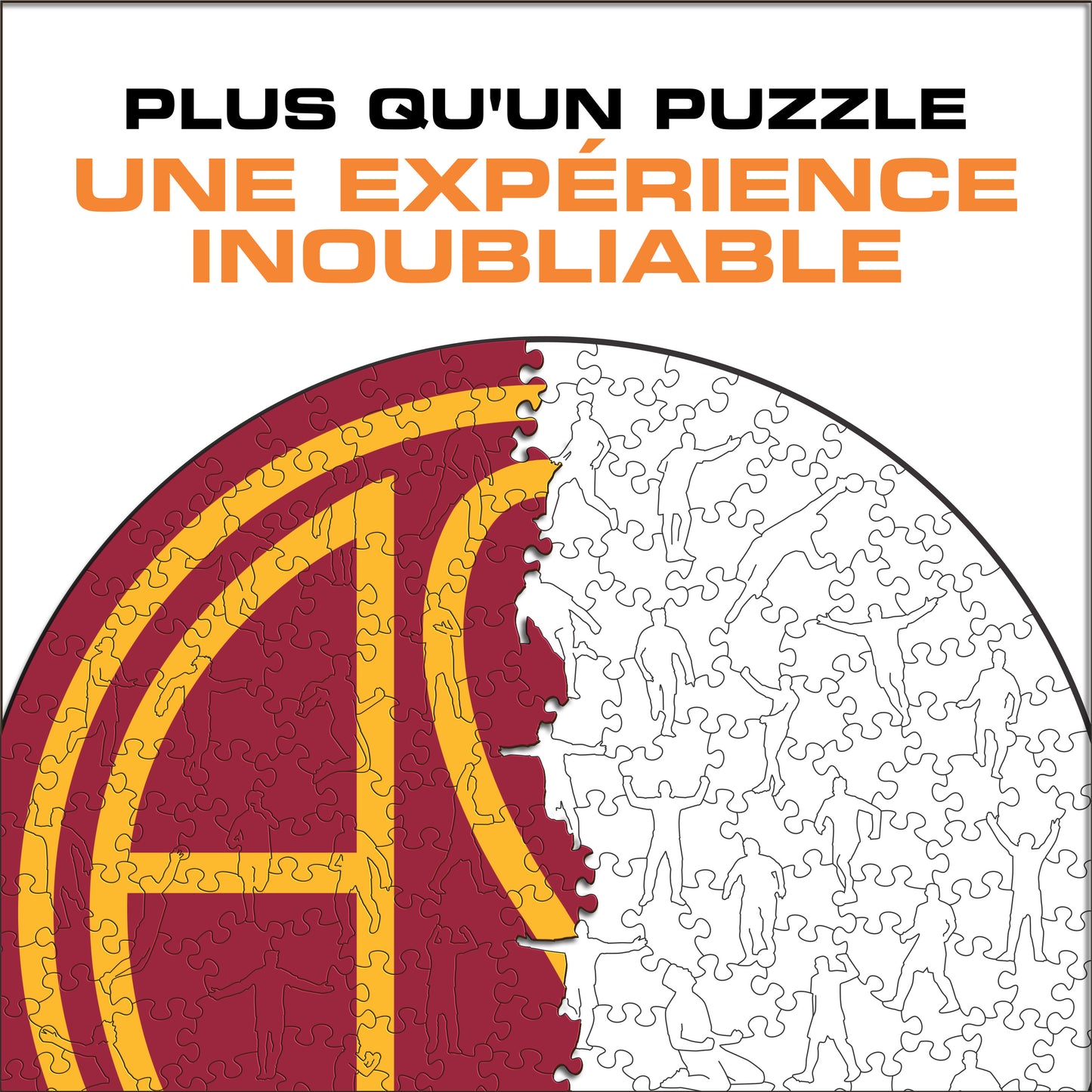 Heritage Logo AS Roma® - Puzzle en Bois