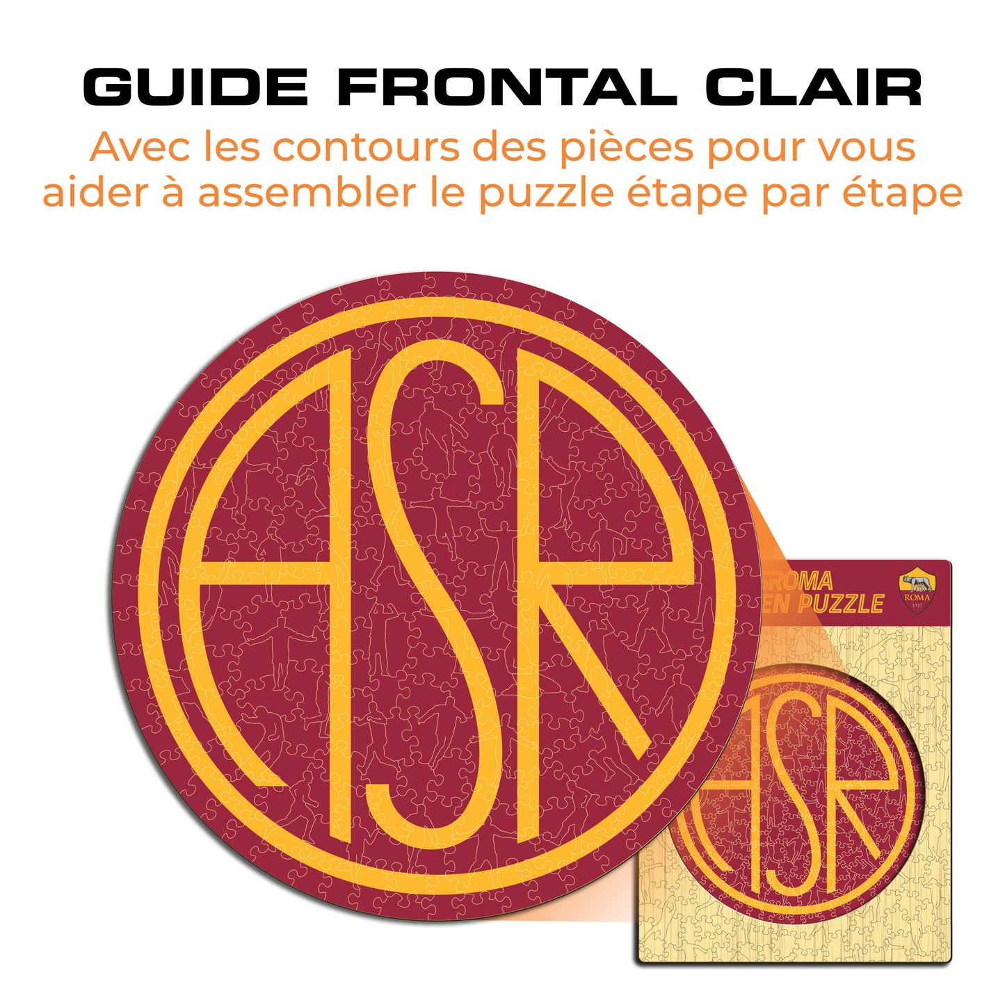Heritage Logo AS Roma® - Puzzle en Bois