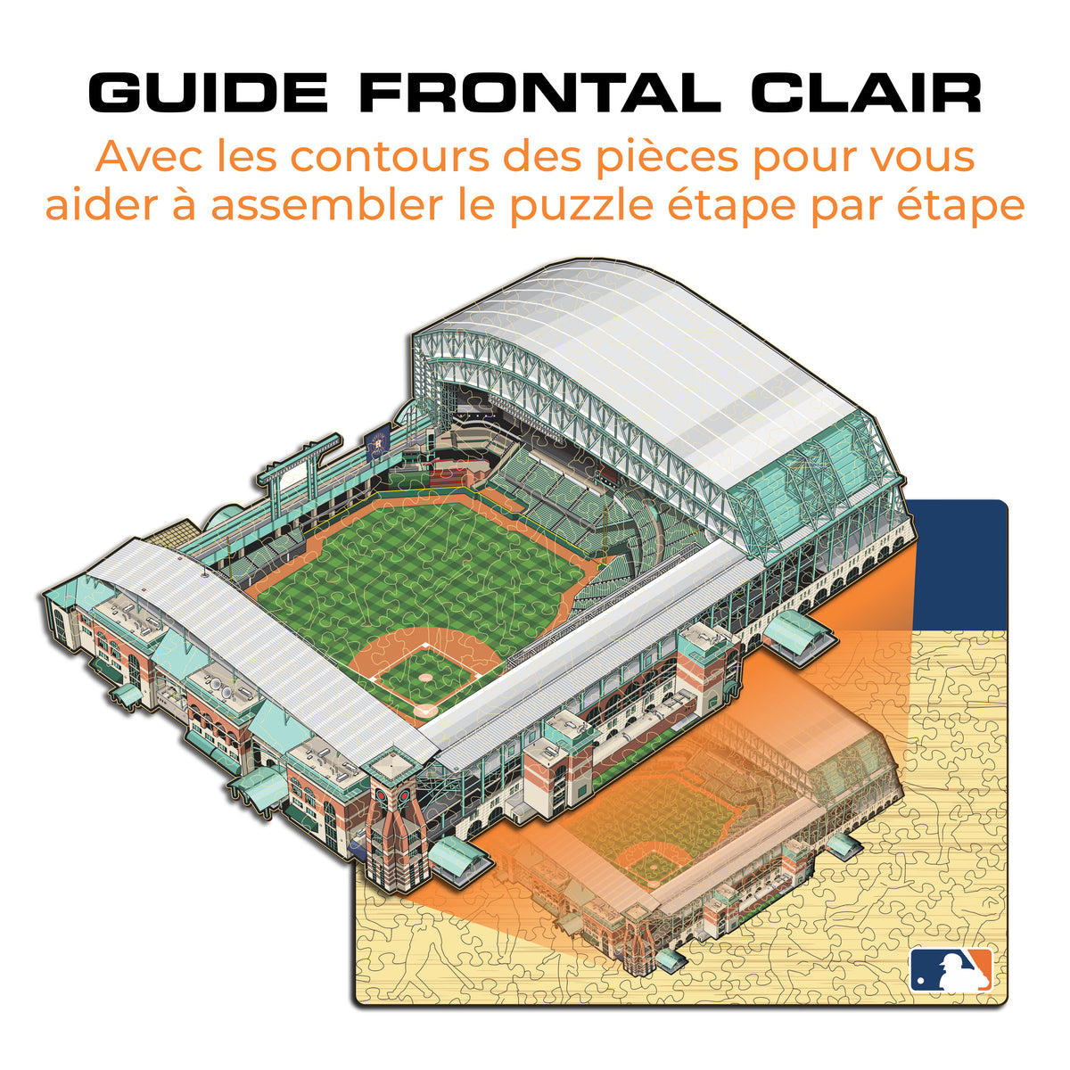 Daikin Park Houston Astros™ Puzzle en Bois