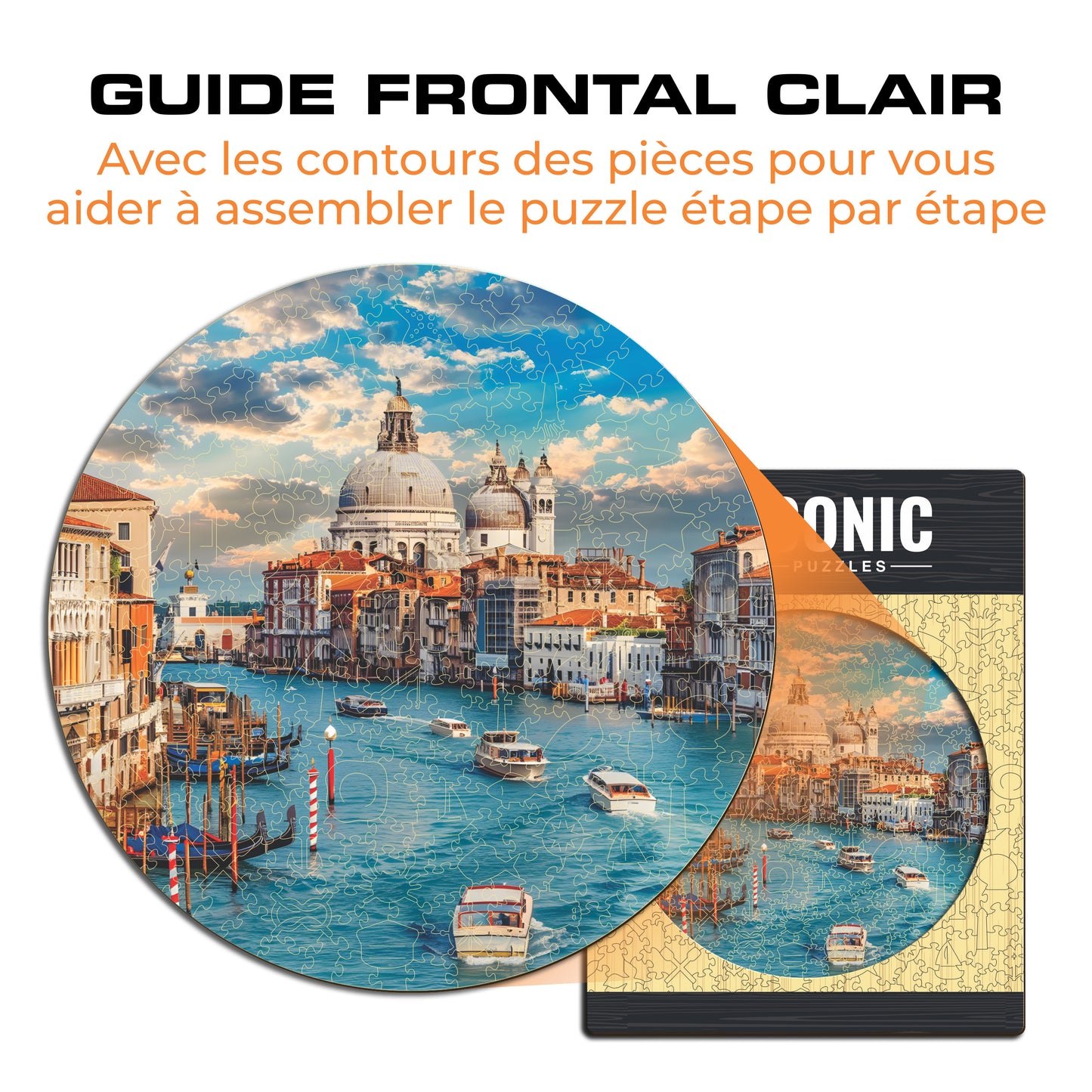 La Belle Venise - Puzzle en Bois