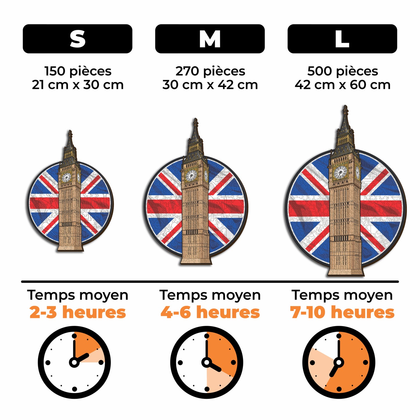Big Ben - Puzzle en Bois