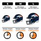 Casque Denver Broncos™ - Puzzle en Bois