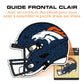 Casque Denver Broncos™ - Puzzle en Bois