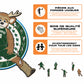 Milwaukee Bucks™ Mascotte - Puzzle en Bois