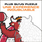 Chicago Bulls™ Mascotte - Puzzle en Bois