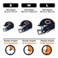 Casque Chicago Bears™ - Puzzle en Bois