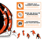 Casque Cincinnati Bengals™ - Puzzle en Bois
