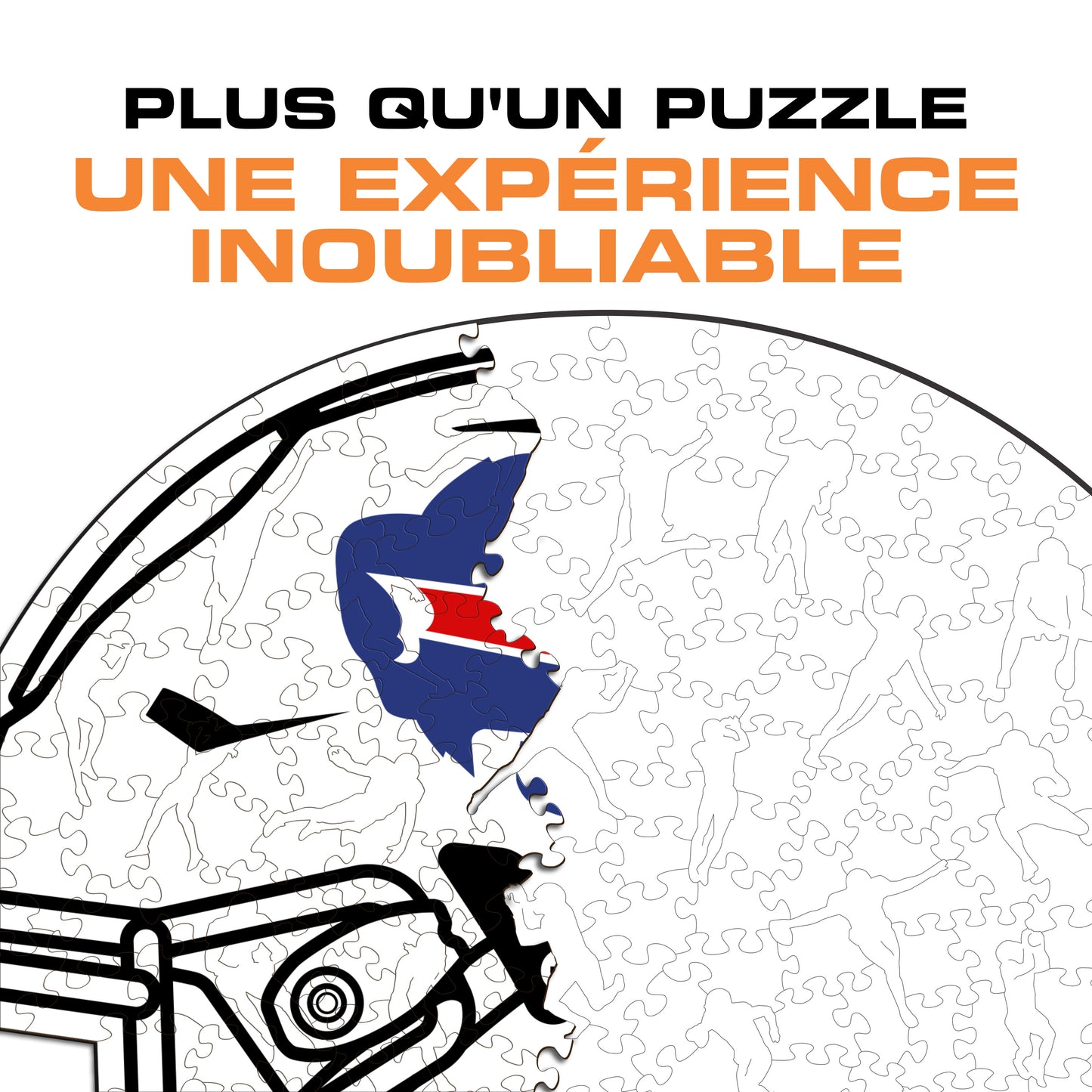 Casque Buffalo Bills™ - Puzzle en Bois