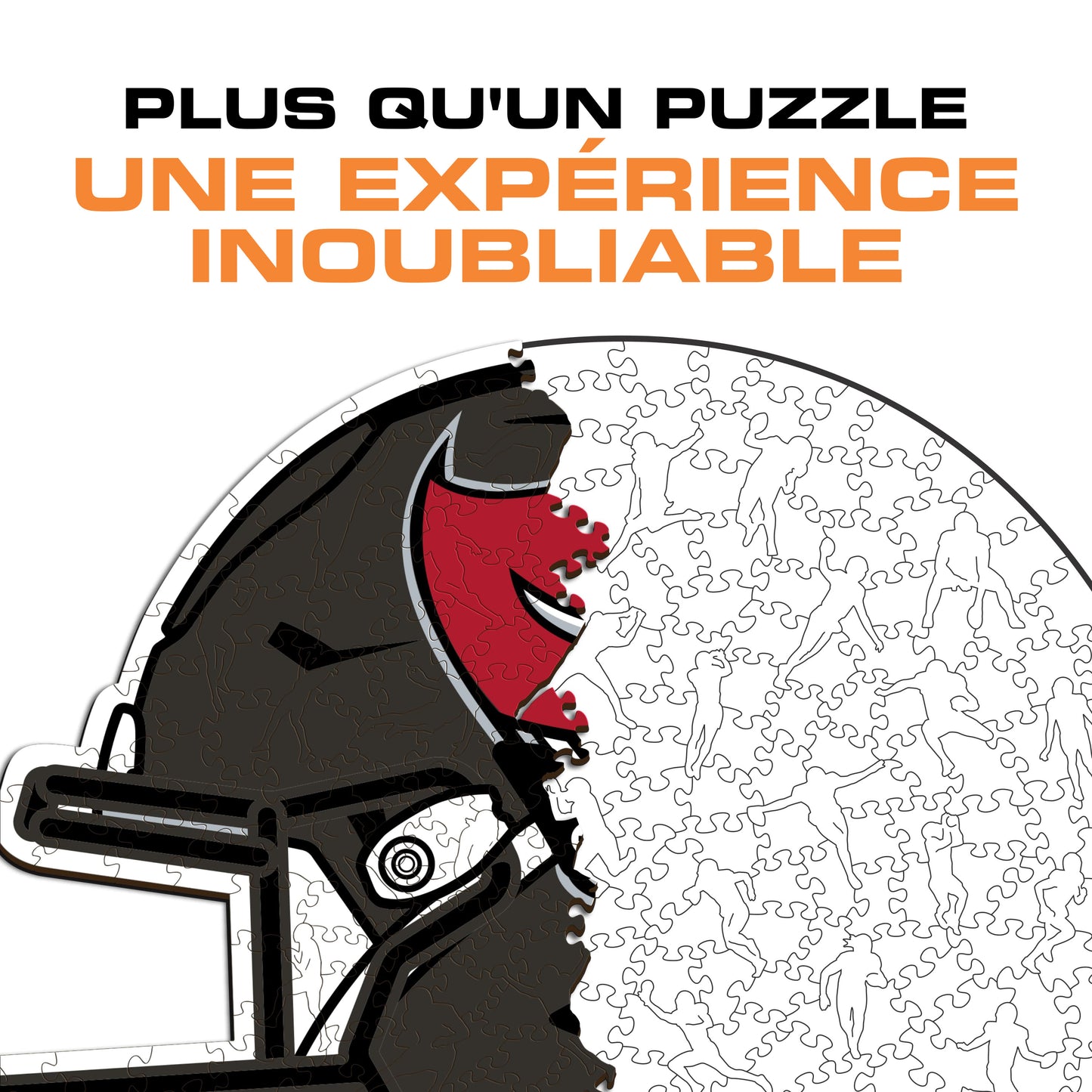 Casque Tampa Bay Buccaneers™ - Puzzle en Bois