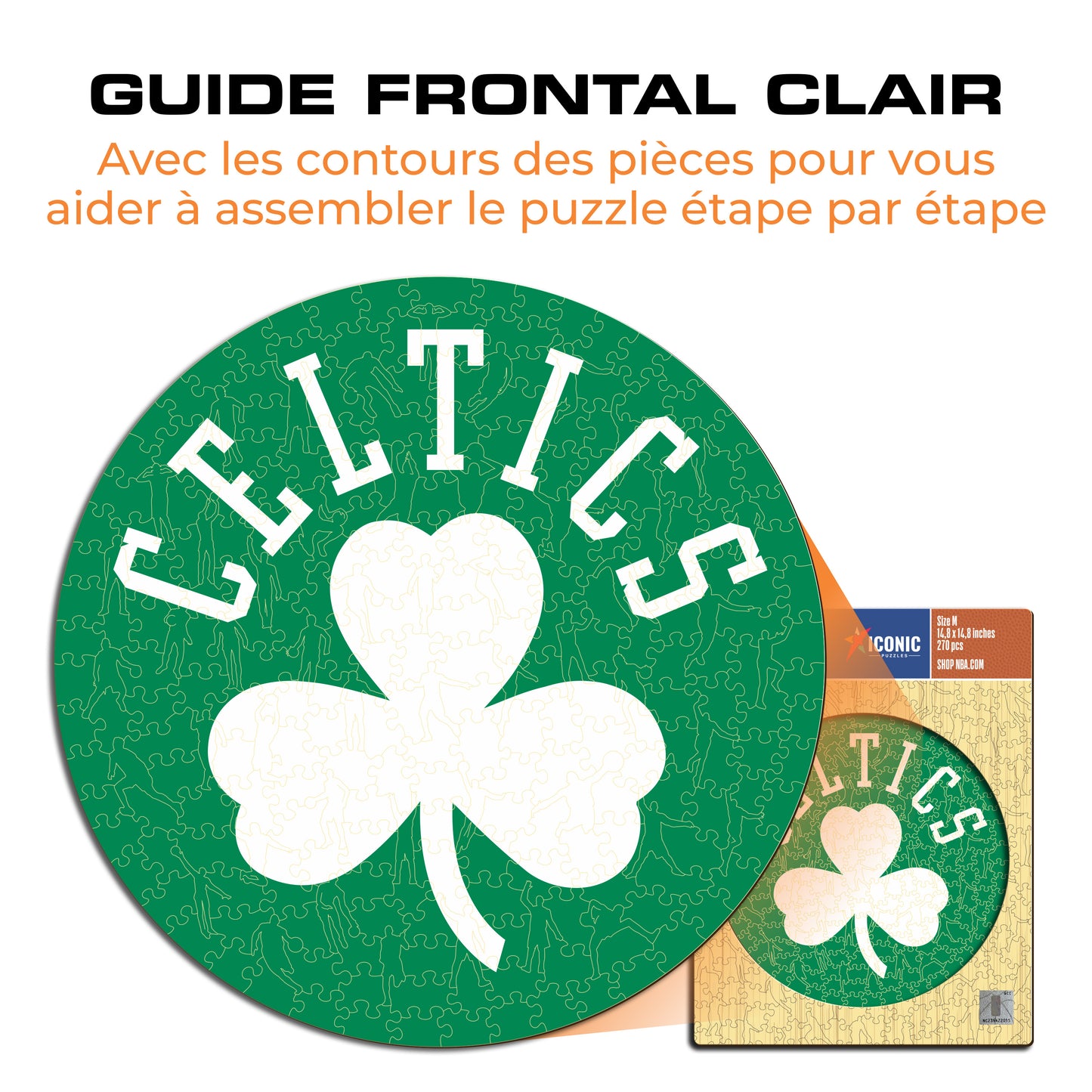 Boston Celtics™ - Puzzle en Bois