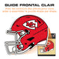 Casque Kansas City Chiefs™ - Puzzle en Bois