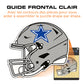 Casque Dallas Cowboys™ - Puzzle en Bois