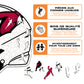 Casque Arizona Cardinals™ - Puzzle en Bois