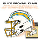 Casque Los Angeles Chargers™ - Puzzle en Bois