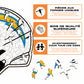 Casque Los Angeles Chargers™ - Puzzle en Bois